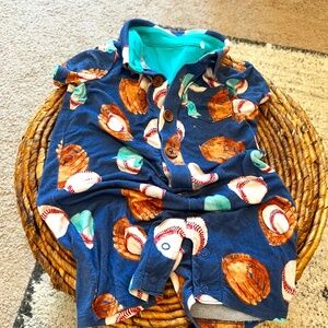 Posh Peanut 6-9 month boys Romper